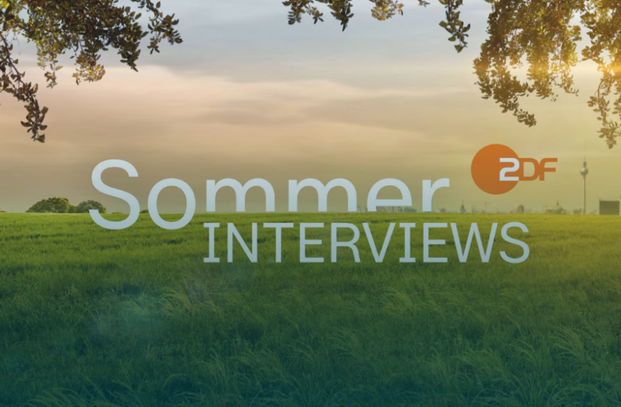 „Berlin direkt“ zeigt sieben Sommerinterviews ab 12. Juli