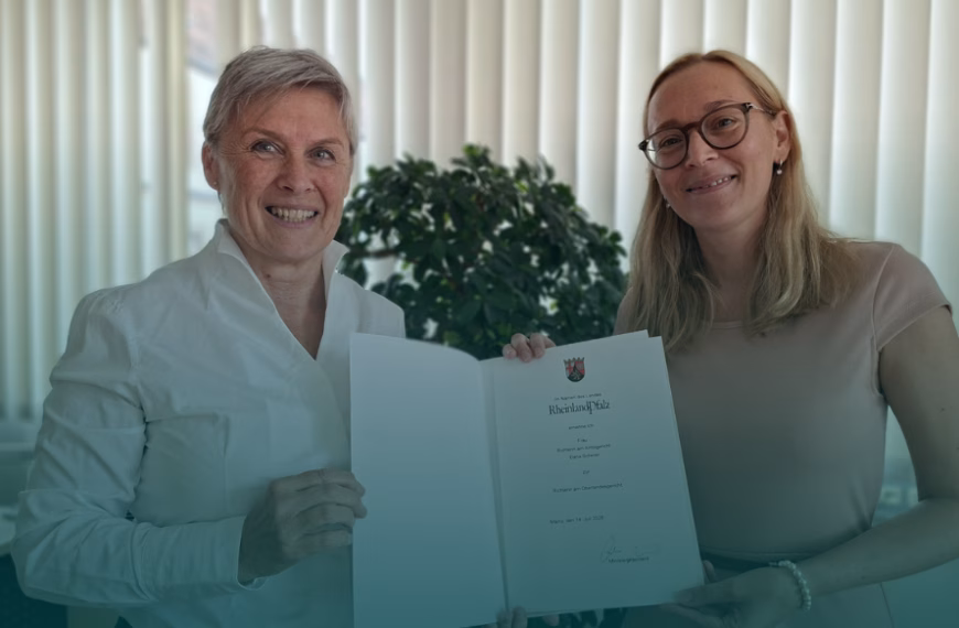 Dana Scherer zur Richterin am Oberlandesgericht Zweibrücken ernannt