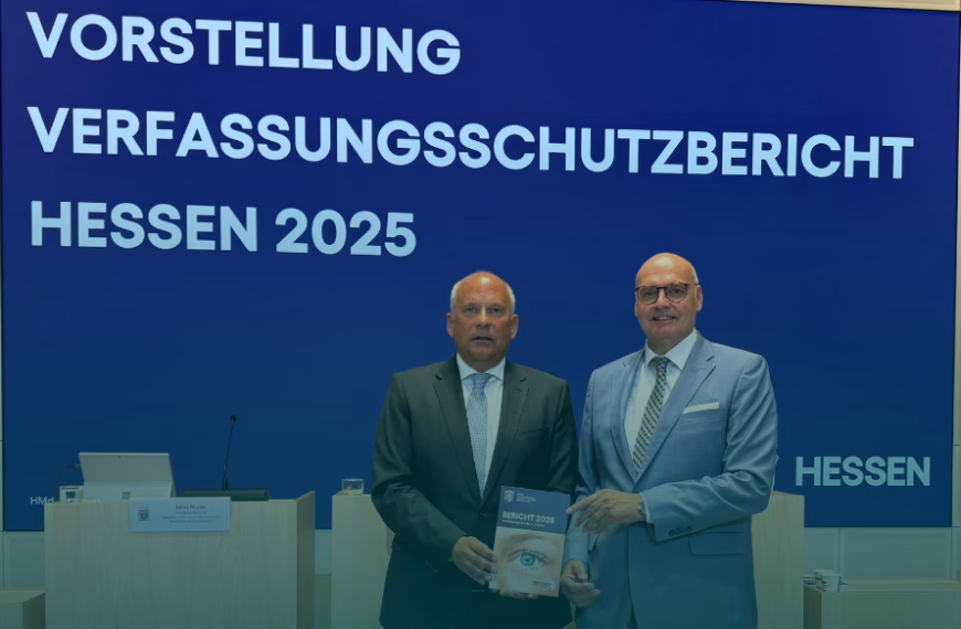 Hessen: Rechtsextremismus bleibt größte Gefahr – starke Zunahme bei Islamismus und linker Gewalt