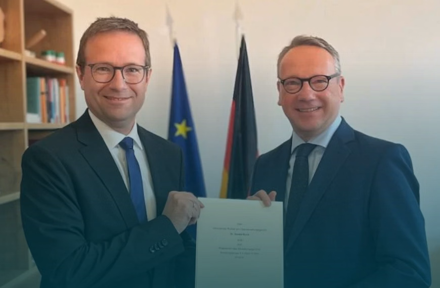 Gerald Buck übernimmt Leitung des Verwaltungsgerichts Minden