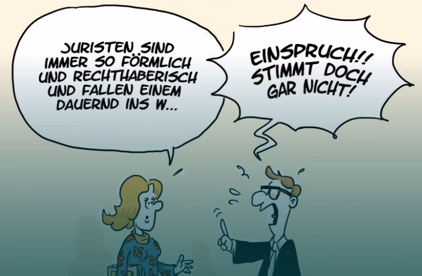 „All you need is law“: Juristen-Cartoons im Justizzentrum Halle